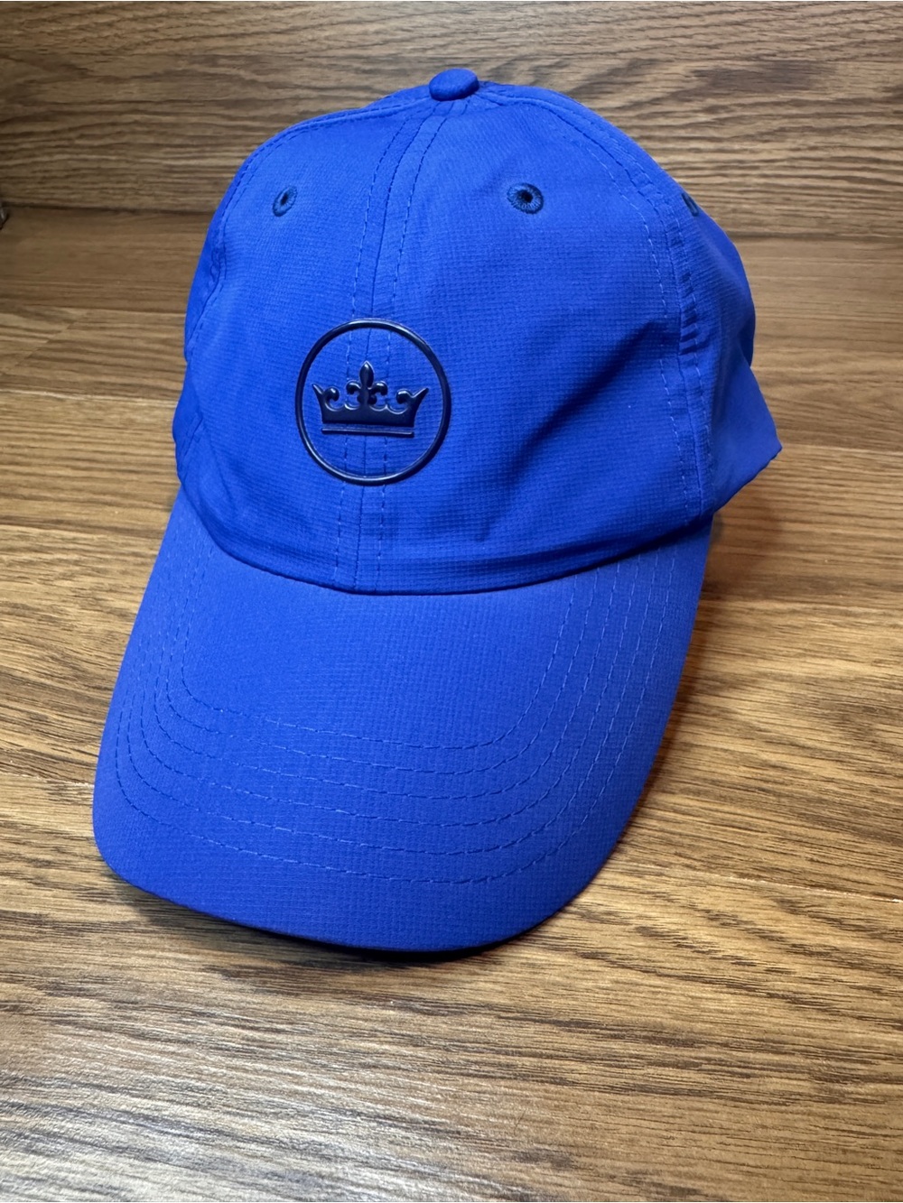 Peter Millar Royal Blue Crown Logo Baseball Cap